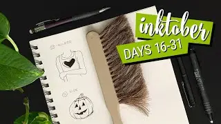 It's over! 😩 Inktober 2019 » Day 16 to Day 31