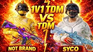 FULL 1v1 TDM MATCH 🔥 NOT BRAND vs SYCO | PUBG MobileINTENSE 1v1 TDM BATTLE 😱 Full Match| PUBG Mobile