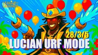 Wild Rift - KILLING MACHINE - LUCIAN URF MODE!