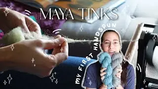Spinning yarn for the first time: from braided top to knitting yarn