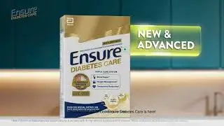 New & Advanced Ensure&reg; Diabetes Care with Clinically Proven Nutrition | English