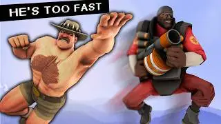 Saxton Hale VS Flying Demoman