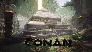 Conan Exiles - Golden Pyramid of Derketo (Speed Build)