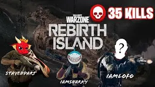 DROPPED 35 KILLS 🤯 ON WARZONE REBIRTH‼️🚨WITH @iamsharky @iamLoFo