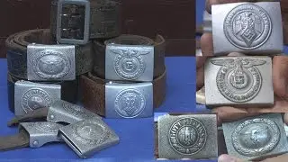 Original German WW2 Belt Buckles review