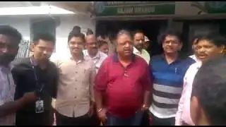Bankers Agitation for Long pending Wages Revision in 11th Bi-partite Speech by Com Sanjeev K Bandlis