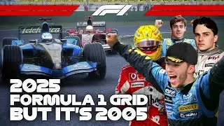 2025 F1 Grid But It's 2005