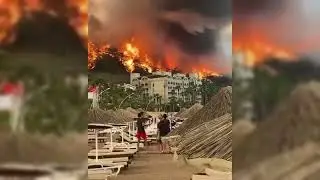 Le&oacute;n, Spain #wildfire #nature #europe #naturaldisaster #firefighter 