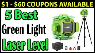 TOP 5 Best Green Light Laser Level Review 2025