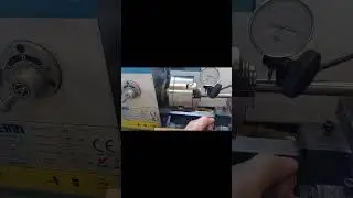 Tornio Fervi 0708 e mio problema su autocentrante del mandrino allineamento con barra di precisione.
