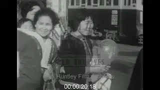 Postwar Tokyo Shoppers, 1950s - Archive Film 1065744