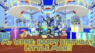 [SMG4 AU/short aniamtion] Happy Birthday to my dear friend @arynang3lfollower333 🎉💙🤍