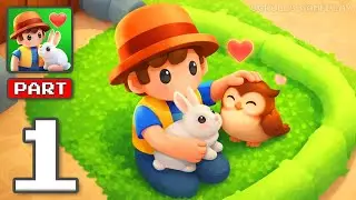 My Cozy Park - Gameplay Walkthrough Part 1 - Design Peaceful Green Space (iOS, Android)
