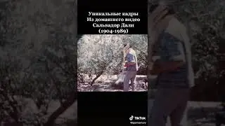 Домашнее видео Сальвадора Дали #art #искусство #globalart