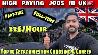 High Paying JOBS in the UK 🇬🇧 | How to Find Part-time Jobs in uk for international students #uk
