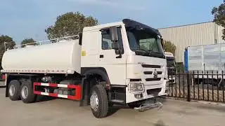 HOWO Sinotruk 6x4 20000L Drinking Water Carrier Truck Water tanker Truck for Sale #watertruck