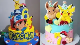 pikachu cake design | pikachu cartoon cake | pikachu birthday cake #shortsvideo #shorts