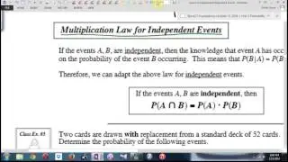 FOM12 U3L4 Independent & Dependent Events