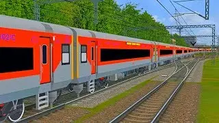 Brand New LHB Rajdhani Coaches in INDIAN TRAIN SIMULATOR