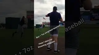 Weighted Baseball Catch | #shorts