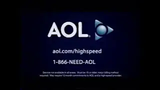 AOL Highspeed Internet Commercial #1 (2006)