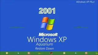 Windows XP Plus Aquarium Restore Down