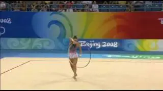 Evgenia Kanaeva hoop 2008 final olympic games Beijing