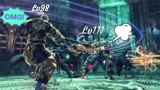 Bns Mobile - Cuồng Long lv98 solo boss lv111