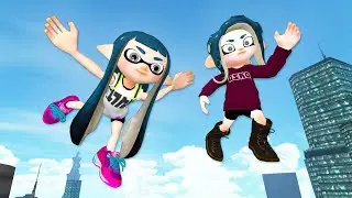 Splatoon: Рэгдолл Прыжки и Падения [GMOD] - Серия 47
