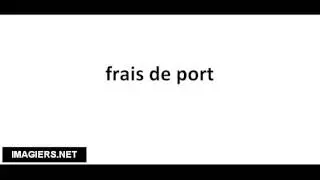 Pronounce French with Vincent # frais de port