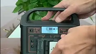 Acumulator extern Power Station, Excitat&reg;, 460WH, 24000mAh, cu afisaj LED, 220V, 100W, cu lumina LED
