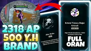 2318 AP + 500 YETENEK HIZI BRAND - LOL ARENA MODU