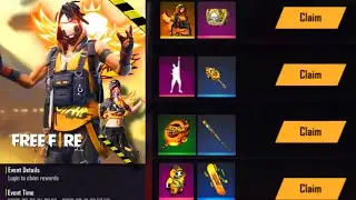 Free Fire New Booyah Day Event || Claim Free All Rewards || Garena Free Fire || New Update