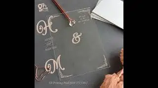 Luxury in Every Detail: Acrylic Wedding Invitation Cards That Wow!