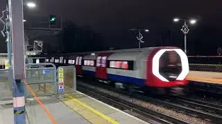 New Piccadilly Line passing Turnham Green (2024 TS)