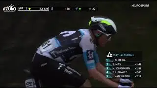 Enric Mas le pide la etapa a Jo&atilde;o Almeida | Itzulia 2025 | Momento ins&oacute;lito en el ciclismo