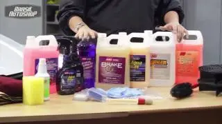 Shampoo CW-37 Malco + Cera L&iacute;quida Aqua Wax Malco + Showroom Shine Malco