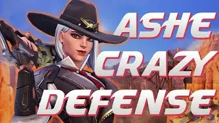 ASHE HOLDS THE FINAL PUSH | OVERWATCH SEASON 21 | {QUICK PLAY}