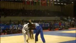 Judo Grand Prix D&uuml;sseldorf 2011: -63kg Drexler Hilde (AUT) - Nebie Severine (BUR)