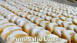 Resep Kue Putri Salju takaran 1/2 kg 