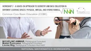 NMW- Workshop 2 : A hands-on approach to geometry and data collection in different learning spaces