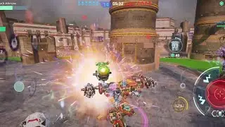 Oops! I didn't see that coming, War Robots Mars game play