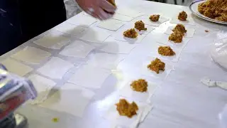 مشهور افغاني خواړه؛ منتو څنګه پخېږي؟