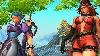 Street Fighter X Tekken Playthrough - Chun Li and Poison (Team Undercover Sisters!)