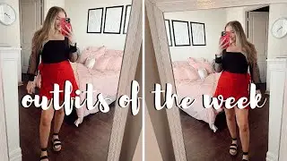 9-5 WORK OUTFITS OF THE WEEK | what i wear to work