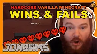 JonBams - Best of Hardcore Vanilla : WINS & FAILS COMPILATION