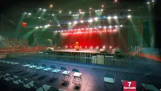 Concert Event Stage Arena Interior 3d Level - Unity