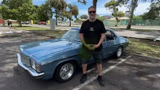 Пол рассказывает о своем потрясающем круизере HZ Kingswood 1977 года цвета Atlantis Blue