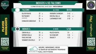 Indigos 4 v Falcons