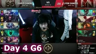 Isurus Gaming (LAS) vs Lyon Gaming (LAN) | Day 4 LoL MSI 2017 Play-In | ISG vs LYN MSI 2017